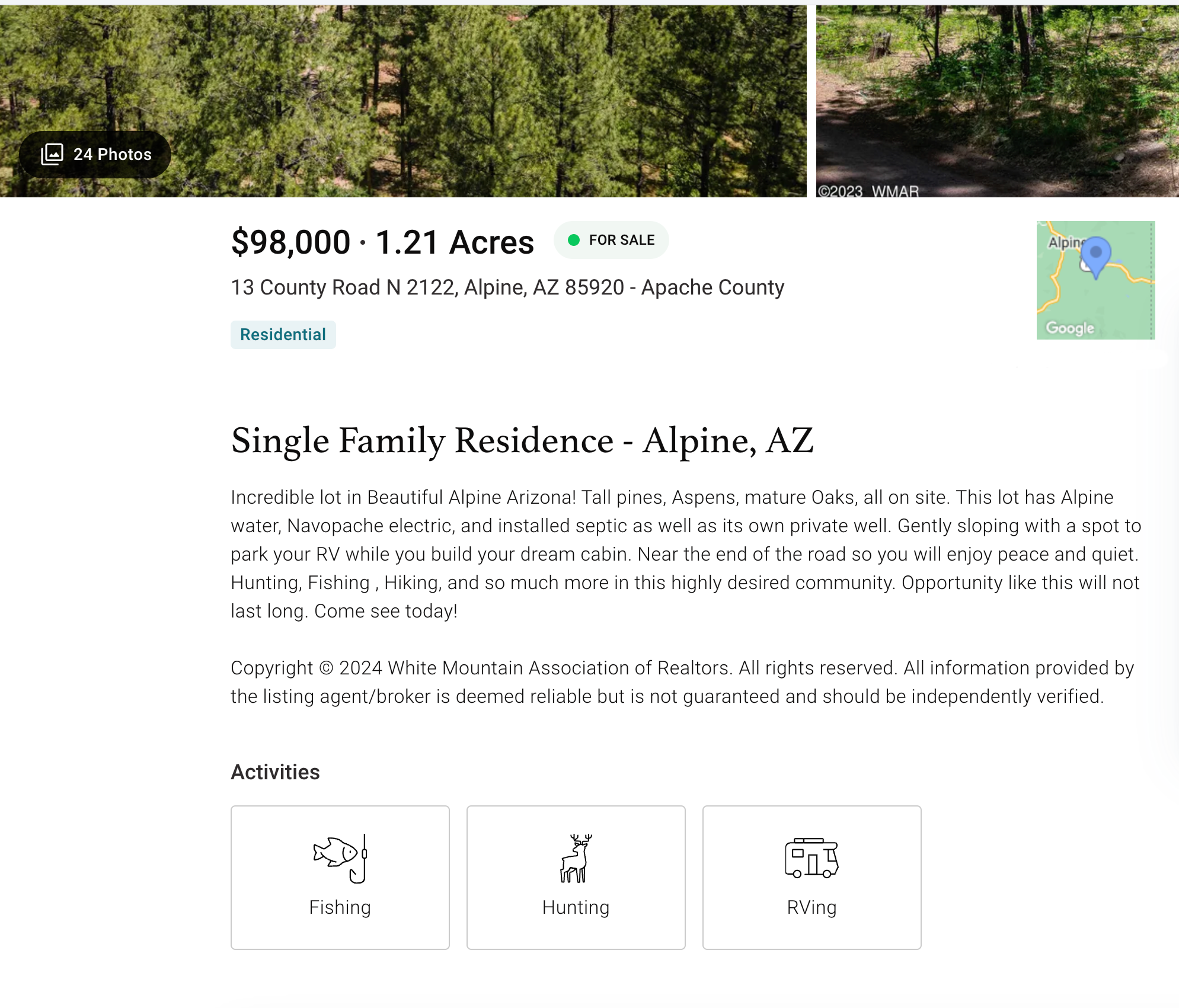 Alpine property