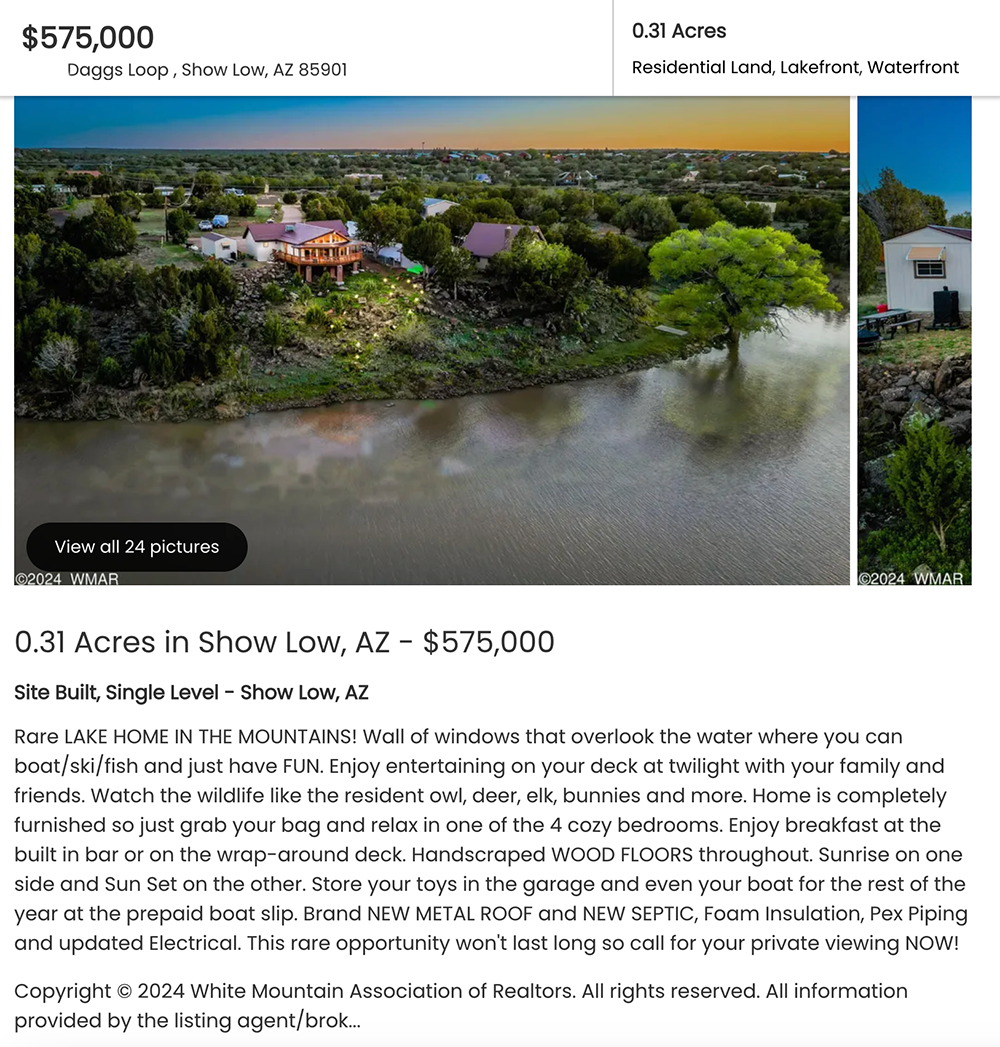 Show Low property