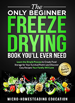 The Only Beginner Freeze Drying Book You'll Ever Need